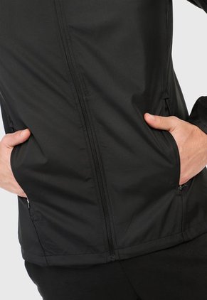 Chaqueta Negro-Blanco adidas Performance Marathon 3 rayas