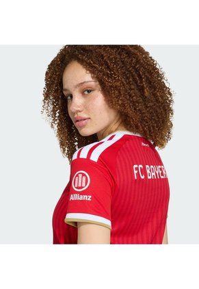 Camiseta Fútbol Roja Adidas Local Fc Bayern Munich 26/27 Mujer