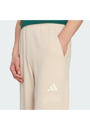 Pantalón Beige Adidas Seasonal Essentials Collegiate Hombre