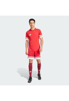 Camiseta Fútbol Roja Adidas Squadra 25 Hombre
