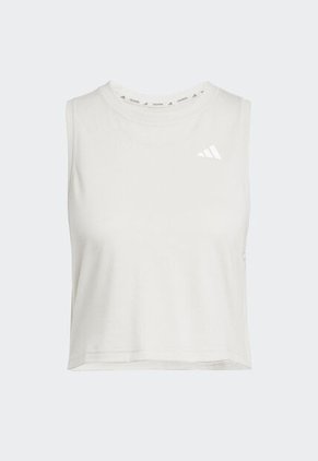 Camiseta adidas Performance Essentials Boxy Workout Beige