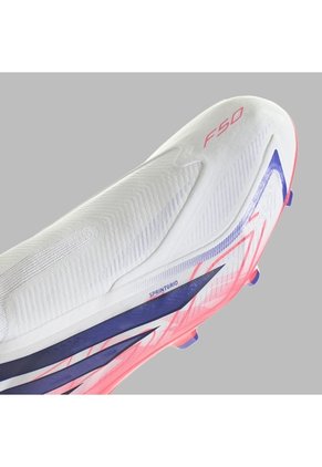 Guayos Adidas Hombre F50 Hyperfast League Sin Cordones - Blanco