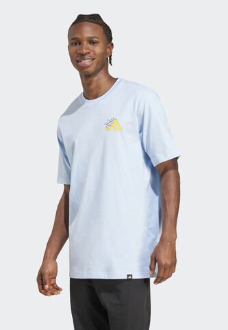 Camiseta adidas Sportswear Graphic Food Grilled Cheese Azul adidas Performance