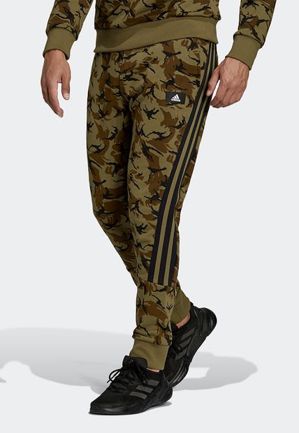 Pantalón Verde Oliva-Café-Negro adidas Performance Sportswear Future Icons  - Compra Ahora | Dafiti Colombia