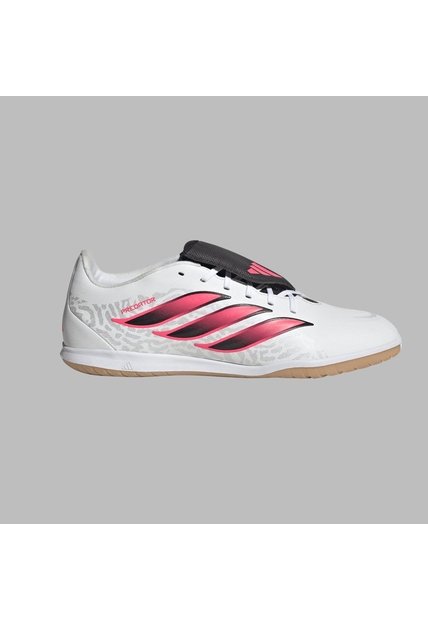 Tenis Adidas Hombre  Predator Club Sala Indoor Lengüeta Plegable - Blanco