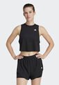 Camiseta adidas Performance Essentials Boxy Workout Negro de adidas Performance