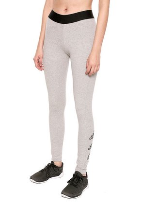Leggings Gris-Negro adidas Performance Must Haves Stacked Logo