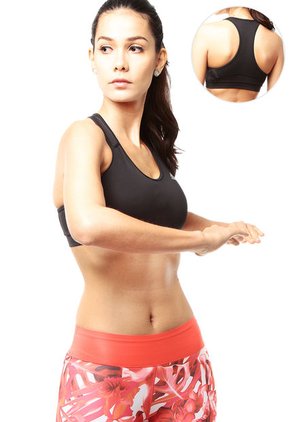 Top Negro adidas Tf Bra