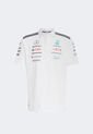 Polo adidas Sportswear Mercedes - AMG Petronas F1 Team Blanco de adidas Performance