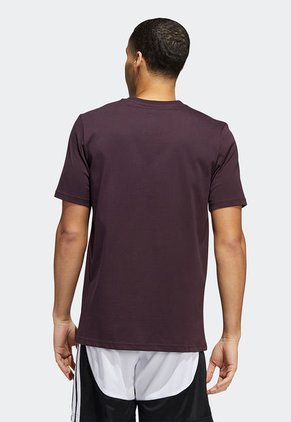 Camiseta Vinotinto Multicolor adidas Performance