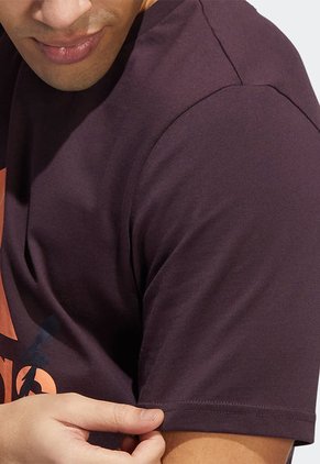 Camiseta Vinotinto Multicolor adidas Performance