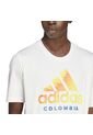 Adidas Performance Camiseta Adidas Hombre FCF DNA GR TEE - Blanco Camiseta de adidas Performance