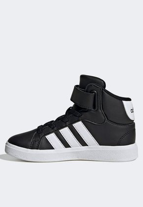 Tenis Lifestyle Negro-Blanco adidas Sportswear Grand Court Mid K