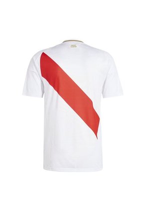 Adidas Performance Camiseta Adidas Hombre Local Peru 24 - Blanco - Rojo Camiseta