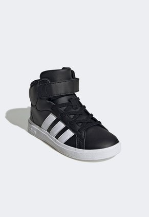 Tenis Lifestyle Negro-Blanco adidas Sportswear Grand Court Mid K
