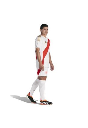 Adidas Performance Camiseta Adidas Hombre Local Peru 24 - Blanco - Rojo Camiseta