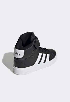 Tenis Lifestyle Negro-Blanco adidas Sportswear Grand Court Mid K