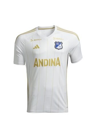Adidas Performance Camiseta Adidas Hombre Visitante Millonarios 2024 - Blanco Camiseta adidas Performance