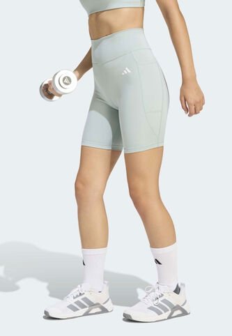 Short adidas Performance Optimé Essentials Verde adidas Performance