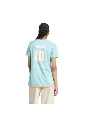 Adidas Performance Camiseta Adidas Mujer Terder Uniforme Messi Inter Miami - Azul Camiseta