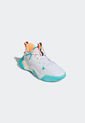 Tenis Basketball Blanco-Verde-Naranja adidas Kids Harden Stepback 3 de adidas Performance