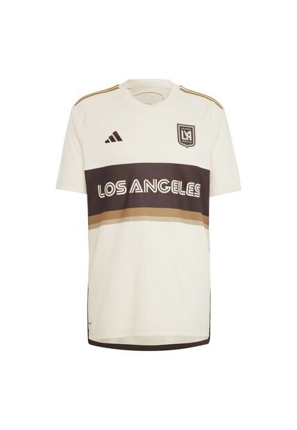 Adidas Performance Camiseta Adidas Hombre Tercera Equipacion Los Angeles FC 24/25 - Blanco-Café Camiseta