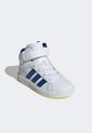 Tenis Lifestyle Blanco-Azul Royal-Amarillo adidas Sportswear Grand Court Mid K de adidas Performance