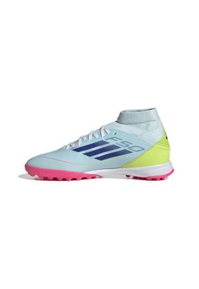 Adidas Performance Guayos Adidas Mujer F50 League Pasto Sintetico Corte Medio - Azul-Multicolor Guayos