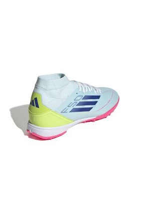 Adidas Performance Guayos Adidas Mujer F50 League Pasto Sintetico Corte Medio - Azul-Multicolor Guayos