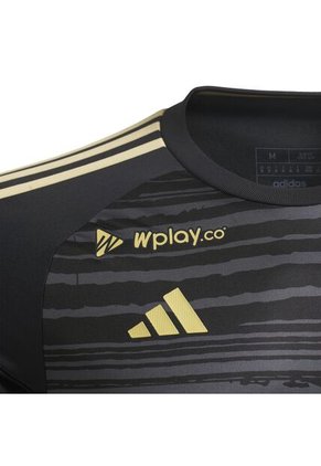 Adidas Performance Camiseta Adidas Hombre Tercera Millonarios 2024 - Negro-Dorado Camiseta