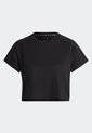 Camiseta Corta Negro adidas Performance Aeroready Train Essentials 3 Rayas de adidas Performance