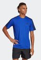 Camiseta Azul-Negro adidas Performance Tr-Es Base 3S T de adidas Performance
