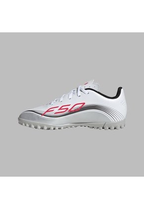 Torretin Adidas Kids F50 Messi Club TF - Blanco/Plateado