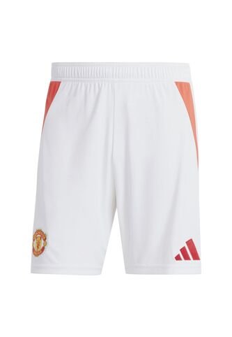 Adidas Performance Shorts Adidas Hombre Local Manchester United 24/25 - Blanco-Rojo Pantaloneta adidas Performance