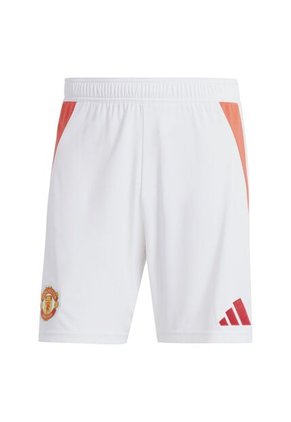 Adidas Performance Shorts Adidas Hombre Local Manchester United 24/25 - Blanco-Rojo Pantaloneta