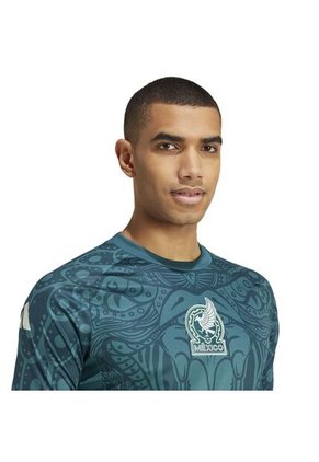 Adidas Performance Camiseta Adidas Hombre Prepartido Mexico - Verde Camiseta