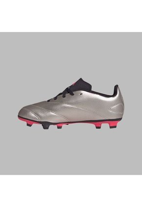 Guayos Adidas Niño Predator Club FG/MG - Plateado-Negro