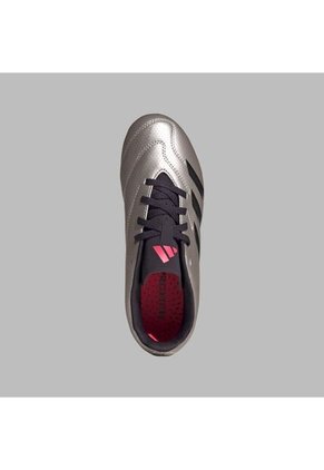 Guayos Adidas Niño Predator Club FG/MG - Plateado-Negro