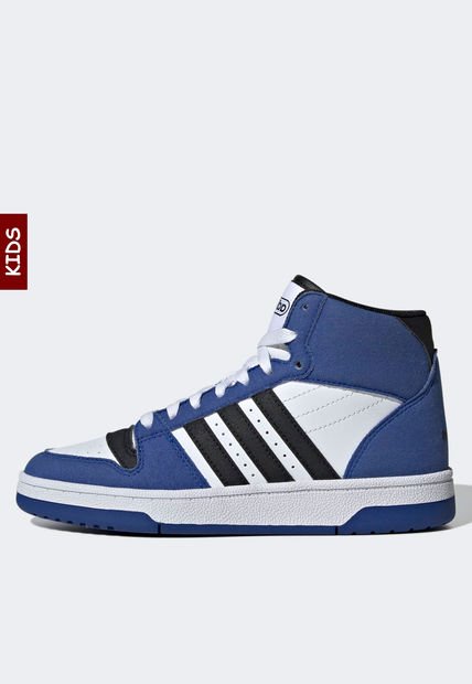 Tenis Lifestyle Blanco-Azul Royal-Negro adidas Sportswear Break Start Mid J