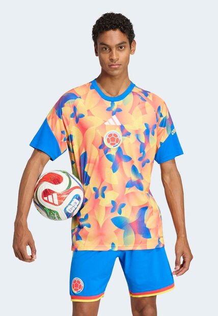 Camiseta Selección Colombia adidas Prepartido Local 26 Multicolor