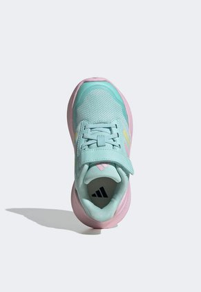 Tenis Running Verde Menta-Rosa-Amarillo adidas Performance Tensaur Run 3.0 EL C