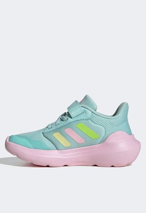Tenis Running Verde Menta-Rosa-Amarillo adidas Performance Tensaur Run 3.0 EL C
