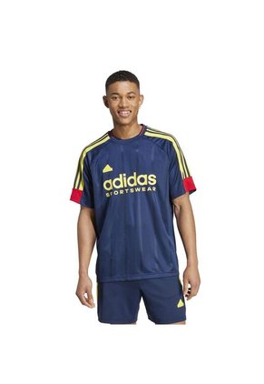 Adidas Performance Camiseta Adidas Hombre M Tiro Ntpk Tee - Azul-Amarillo Camiseta