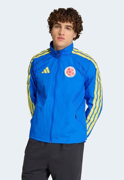 Chaqueta Selección Colombia adidas Anthem local Azul