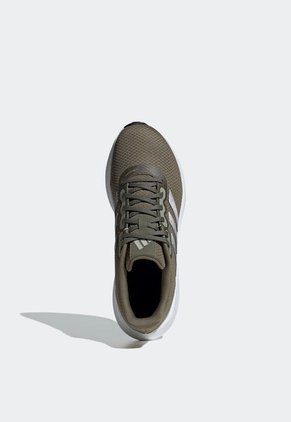 Tenis Running Verde Oliva-Plateado adidas Performance Runfalcon 2.0
