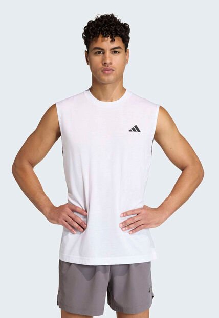 Camiseta adidas Workout Essentials Feelready Blanco