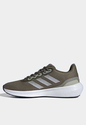 Tenis Running Verde Oliva-Plateado adidas Performance Runfalcon 2.0
