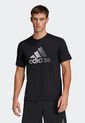 Camiseta Azul-Blanco adidas Performance Designed to Move Sport Logo de adidas Performance
