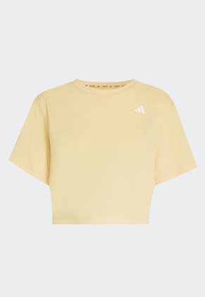 Camiseta adidas Performance Train Essentials Boxy Amarillo