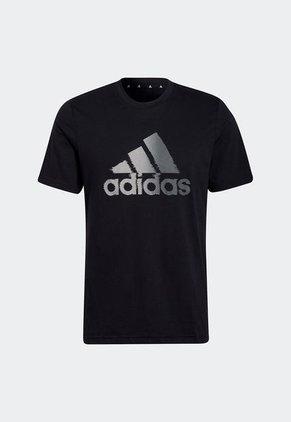 Camiseta Azul-Blanco adidas Performance Designed to Move Sport Logo